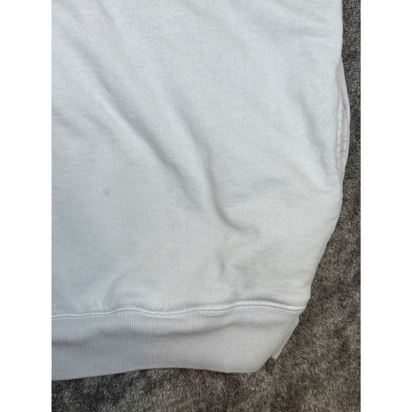 Brandy Melville Light Blue Quarter 1/4 Zip Sweatshirt Pullover One Size - Picture 3 of 7